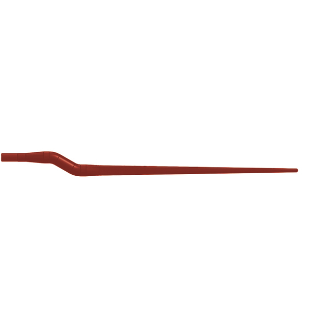 Dent de Fourche Ø36 LG 820 M24X1.5 Profil Carre Coudee référence fournisseur 208735